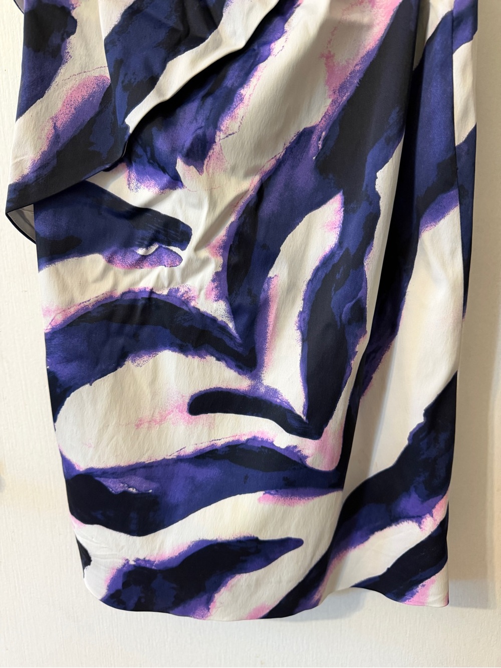 Karen Millen Abstract Brushstroke Dress - Size 6 - Multicolor - Picture 7 of 16